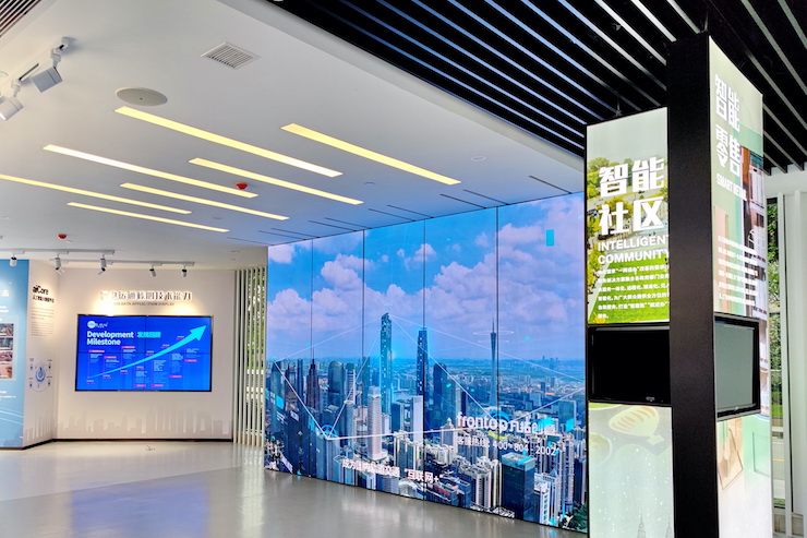 案例｜兼顾多任务场景使用的强大导览系统——广州无线电集团展示中心内的金百博CIS商用安装解决方案
